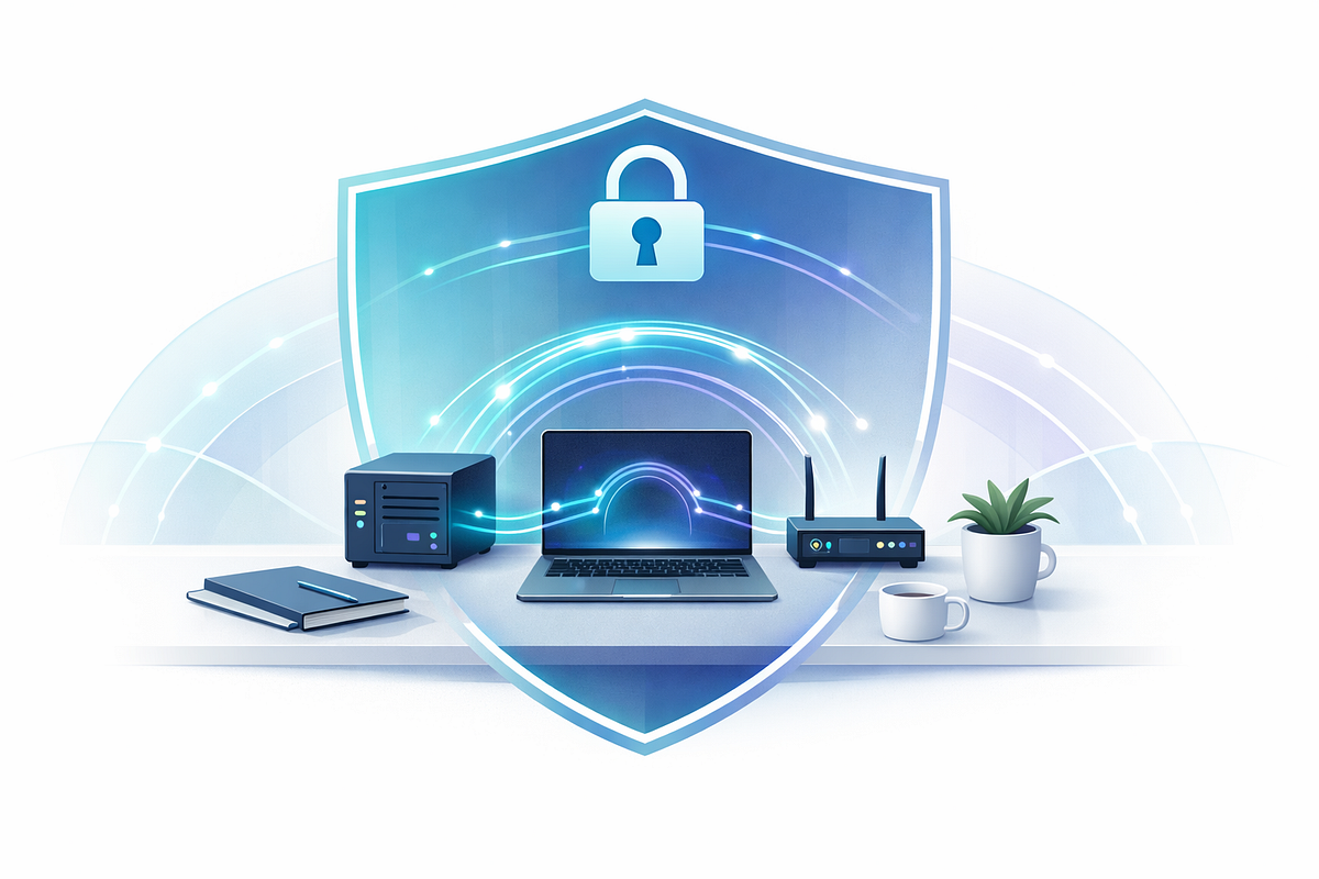 Expose your self-hosted services safely (no open ports): the practical pattern