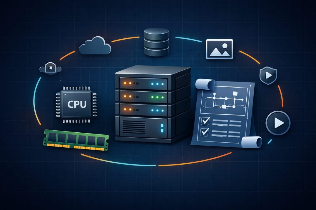 How much CPU and RAM do you really need for self-hosting? A sizing guide for normal people