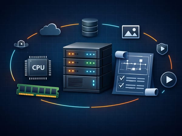Image of: How much CPU and RAM do you really need for self-hosting? A sizing guide for normal people